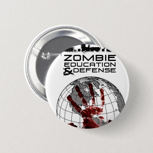 BADGE ROND 5 CM ZED (Devant & derrière)