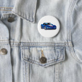 BADGE ROND 5 CM ZEEOSIX COLLECTIVITÉ AUTO ART (En situation)