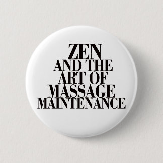 Badge Rond 5 Cm ZEN et l'art du MASSAGE
