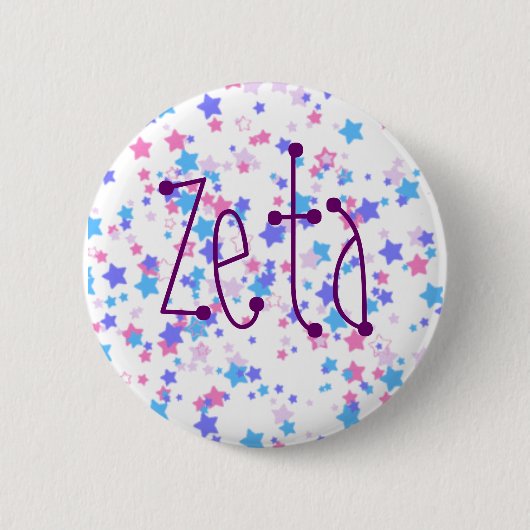 Badge Rond 5 Cm Zeta (Devant)