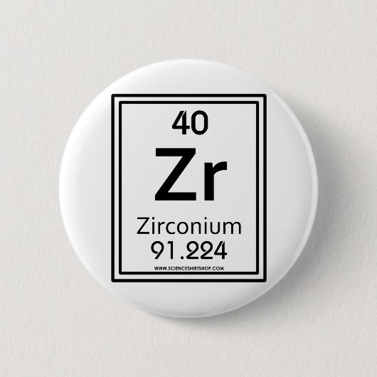 Badge Rond 5 Cm Zirconium 40 (Devant)