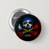 BADGE ROND 5 CM ZOE (Devant & derrière)