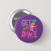 Badge Rond 5 Cm Zoe danse (Devant & derrière)