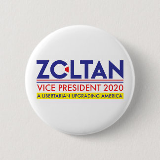 Badge Rond 5 Cm Zoltan Istvan VP 2020