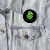 Badge Rond 5 Cm Zom-beef amusant Zombie Plume de viande Zombie Dar (En situation)