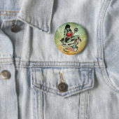 Badge Rond 5 Cm Zombie Love (En situation)