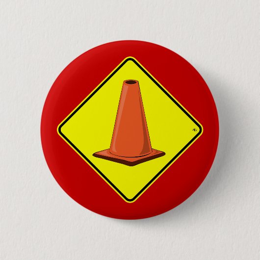 Badge Rond 5 Cm ZONE 1y de CÔNE (Devant)