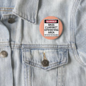 Badge Rond 5 Cm Zone d'exploitation Bass Clarinet (En situation)