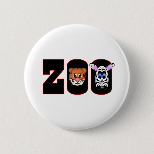 BADGE ROND 5 CM ZOO (Devant)