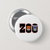 BADGE ROND 5 CM ZOO (Devant & derrière)