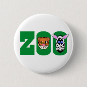 BADGE ROND 5 CM ZOO