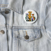 Badge Rond 5 Cm ZOO Boy (En situation)