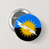 Badge Rond 5 Cm Zulia, drapeau du Venezuela (Devant & derrière)