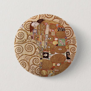 Badge Rond 5 Cm Zum Stocletfries de Klimt - de Werkvorlagen