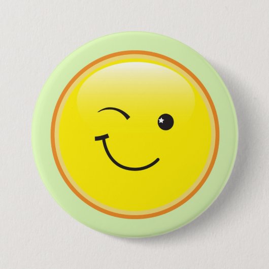 Badge Rond 7,6 Cm 0smiley_winking (Devant)