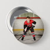 Badge Rond 7,6 Cm 12 Colin (Devant & derrière)