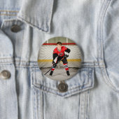 Badge Rond 7,6 Cm 12 Colin (En situation)