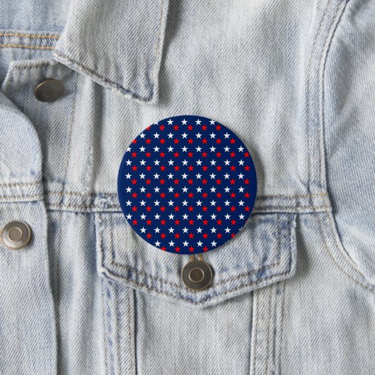 Badge Rond 7,6 Cm 14 juillet (En situation)