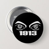 Badge Rond 7,6 Cm 1913 boutons de frère (Devant & derrière)