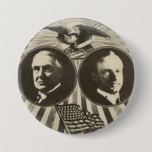 Badge Rond 7,6 Cm 1920 Harding/Coolidge repro (Devant)
