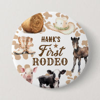1er Rodeo Birthday Boy Western