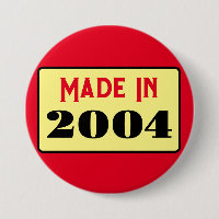 21e fête d'anniversaire née 2004 21 pin