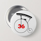 Badge Rond 7,6 Cm 36 Doux-dentés (Devant & derrière)