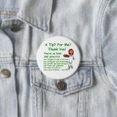 Badge Rond 7,6 Cm 3" bouton avec un bout pour moi conception (En situation)