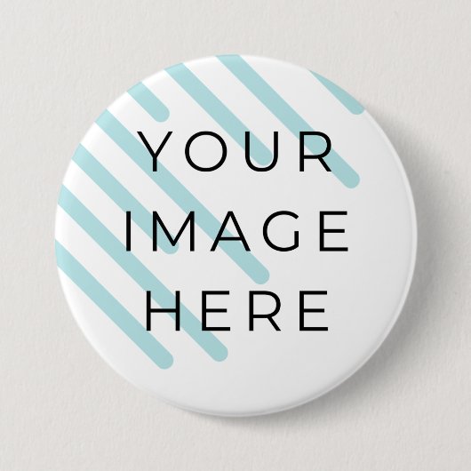 Badge Rond 7,6 Cm 3" Votre image ici (Devant)