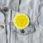 Badge Rond 7,6 Cm 3ème Insigne de Chakra Manipura (En situation)