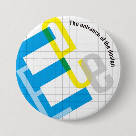 Badge Rond 7,6 Cm 7.6cm Can batch [Grid] (Devant)