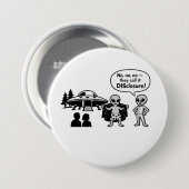 Badge Rond 7,6 Cm A funny take on The Disclosure movement (Devant & derrière)