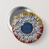 Badge Rond 7,6 Cm Abstrait dans la bande : démarrage (Devant & derrière)