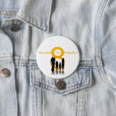 Badge Rond 7,6 Cm Adventistes pour l'appui vertical 8 (En situation)