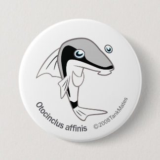 Badge Rond 7,6 Cm Affinis de TM-15-Otacinclus