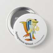 Badge Rond 7,6 Cm Agassizii de TM-01-Apistogramma (Devant & derrière)