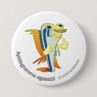 Badge Rond 7,6 Cm Agassizii de TM-01-Apistogramma