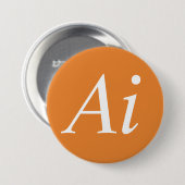 BADGE ROND 7,6 CM AI | (Devant & derrière)