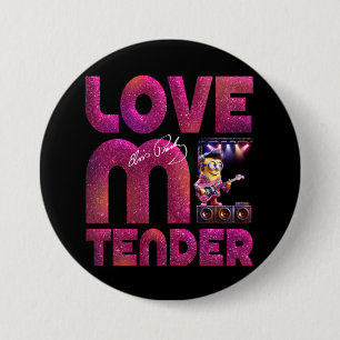 Badge Rond 7,6 Cm Aimez-moi tendre