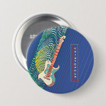 Ajouter le nom Cool Modern Turquoise & Blue Electr