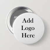 Badge Rond 7,6 Cm Ajoutez votre logo à cette (Devant & derrière)