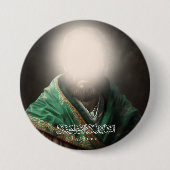 Badge Rond 7,6 Cm Ali bin Abi Talib (Devant)