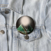 Badge Rond 7,6 Cm Ali bin Abi Talib (En situation)