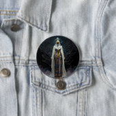 Badge Rond 7,6 Cm Alien Fae Imaginaire Sci-Fi (En situation)