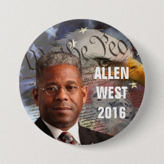 BADGE ROND 7,6 CM ALLEN 2016 OCCIDENTAL