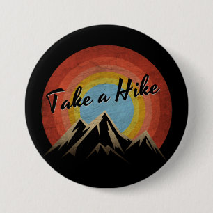 BADGE ROND 7,6 CM ALLEZ VOUS PROMENER