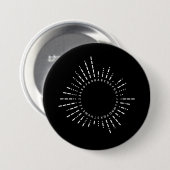 Badge Rond 7,6 Cm Alphabet Code Morse (Devant & derrière)