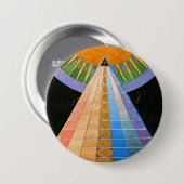Badge Rond 7,6 Cm Altarpiece Hilma Af Klint No 1 (Devant & derrière)