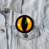 Badge Rond 7,6 Cm Amber Dragons Eye (En situation)