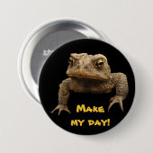 Badge Rond 7,6 Cm American Toad (Devant & derrière)